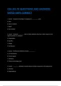 CEA 201 FE QUESTIONS AND ANSWERS RATED 100&percnt; CORRECT