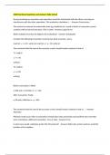 ADB Final Exam Questions and Answers Fully Solved 