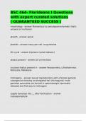 BSC 464- Florideans I Questions with expert curated solutions &lpar; GUARANTEED SUCCESS &rpar;