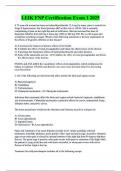 LEIK FNP Certification Exam 1 2025&vert; questions and correct detailed answers&vert; latest update&vert; already graded a&plus;