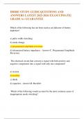 IBHRE STUDY GUIDE QUESTIONS AND ANSWERS LATEST 2025-2026 EXAM UPDATE&vert; GRADE A&plus; GUARANTEE