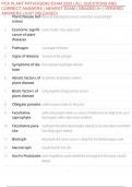 PCA PLANT PATHOGENS EXAM 2025 &vert; ALL QUESTIONS AND CORRECT ANSWERS &vert; NEWEST EXAM &vert; GRADED A&plus; &vert; VERIFIED ANSWERS &lpar;JUST RELEASED&rpar;