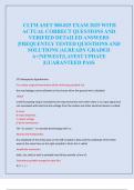  CLTM ASET 500-825 EXAM 2025 WITH  ACTUAL CORRECT QUESTIONS AND  VERIFIED DETAILED ANSWERS  &vert;FREQUENTLY TESTED QUESTIONS AND  SOLUTIONS &vert;ALREADY GRADED  A&plus;&vert;NEWEST&vert;LATEST UPDATE  &vert;GUARANTEED PASS