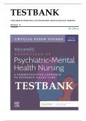 TEST BANK Varcarolis&rsquo; Essentials of Psychiatric Mental Health Nursing&colon; A Communication Approach to Evidence-Based Care 5th Edition By Chyllia D Fosbre &vert; Complete Guide chapter 1-28