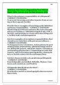 American Red Cross Lifeguarding Final Written Exam 100&percnt; Correct And Verified Answers 2025
