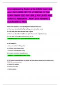 Fire Engineering Tests Cards &lpar;FINAL Exam Sub year&rpar; ACCURATE TESTED VERSIONS OF THE EXAM FROM 2025 TO 2026 &vert; ACCURATE AND  VERIFIED ANSWERS &vert; NEXT GEN FORMAT &vert; GUARANTEED PASS 