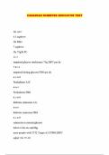 CANADIAN DIABETES EDUCATOR TEST