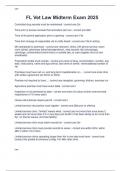 FL Vet Law Midterm Exam 2025