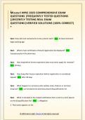 Missouri MPJE 2025 COMPREHENSIVE EXAM  QUESTIONS &vert;FREQUENTLY TESTED QUESTIONS  &rsqb;&vert;RECENTLY TESTING REAL EXAM  QUESTIONS&vert;VERIFIED SOLUTIONS &lpar;100&percnt; CORRECT&rpar;  &plus;