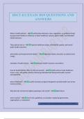 HSCI 412 EXAM 2025 QUESTIONS AND ANSWERS