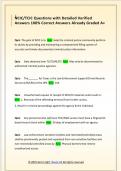 NCIC&sol;TCIC Questions with Detailed Verified  Answers 100&percnt; Correct Answers Already Graded A&plus; 