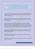 ITSS 3300 MIDTERM EXAM 2025 QUESTIONS AND ANSWERS