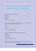 ITSS 3300 UTD FINAL EXAM REVIEW 2025 QUESTIONS AND ANSWERS