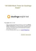 All 2026 Mock Tests for Duolingo English Exam