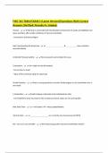 FINC 341 TAMU EXAM 1 &lpar;Latest Version&rpar;&vert;Questions With Correct Answers&vert;Verified&vert;Already A&plus; Graded