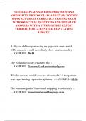 CLTM ASAP &lpar;ADVANCED SUPERVISION AND  ASSESSMENT PROTOCOL&rpar; BOARD EXAM 2025&sol;2026  BANK ACCURATE CURRENTLY TESTING EXAM  WITH 400 ACTUAL QUESTIONS AND DETAILED  ANSWERS WITH A STUDY GUIDE &sol; EXPERT  VERIFIED FOR GURANTEED PASS &sol; LATEST  UPDATE&period;