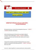 NRNP 6675 Week 6 Midterm Exam Questions and Revised Correct Answers &lpar;2025 &sol; 2026&rpar; 100&percnt; Guarantee Pass