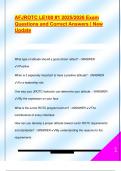 AFJROTC LE100 &num;1 2025&sol;2026 Exam  Questions and Correct Answers &vert; New  Update