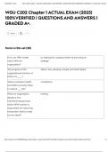 WGU C202 Chapter 1 ACTUAL EXAM &lpar;2025&rpar; 100&percnt;VERIFIED &vert; QUESTIONS AND ANSWERS &vert; GRADED A&plus;&period;