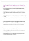 Package deal&colon;&colon;&colon; CLT Exams with 100&percnt; Correct Answers &vert; Verified &vert;Latest 2025&sol;2026