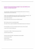 Evolution of Community Policing Chapter 1 Exam with 100&percnt; Correct  Answers &vert; Verified &vert;Latest 2025 