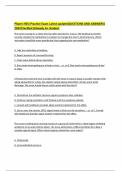 Pharm HESI Practice Exam Latest update&lpar;QUESTIONS AND ANSWERS&rpar; 2024&vert;Verified&vert;Already A&plus; Graded