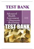 Advanced Health Assessment and Diagnostic Reasoning &ndash; Fourth Edition &ndash; Test Bank