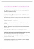 Cosmetology Theory Exam with 100&percnt; Correct Answers &vert; Verified &vert;Latest 2025 