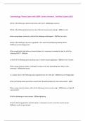 Cosmetology Theory Exam with 100&percnt; Correct Answers &vert; Verified &vert;Latest 2025