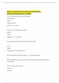RAD-112&colon; Facial Bones Exam&vert;Questions With Correct Answers&vert;Verified&vert;Already A&plus; Graded&period;