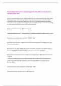 North Dakota State Law for Cosmetology Exam with 100&percnt; Correct Answers &vert;  Verified &vert;Latest 2025