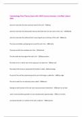 Cosmetology Final Theory Exam with 100&percnt; Correct Answers &vert; Verified &vert;Latest  2025
