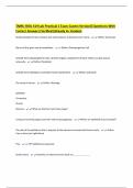 TAMU BIOL 319 Lab Practical 1 Exam &lpar;Latest Version&rpar;&vert;Questions With Correct Answers&vert;Verified&vert;Already A&plus; Graded