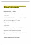 TAMU BIOL 319 Test 2 Cohn Exam&lpar;Latest Version&rpar;&vert;Questions With Correct Answers&vert;Verified&vert;Already A&plus; Graded