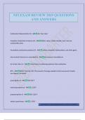 NFI EXAM REVIEW 2025 QUESTIONS AND ANSWERS
