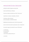 CPHON exam with 100&percnt; Correct Answers &vert; Verified &vert;Latest 2025