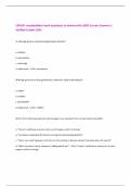 CPHON&colon; nursebuilders book questions to review with 100&percnt; Correct Answers &vert;  Verified &vert;Latest 2025