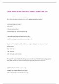 Package deal&colon;&colon;&colon; CPHON Exams with 100&percnt; Correct Answers &vert; Verified &vert;Latest 2025&sol;2026