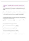 CPLEE Exam - Set &num;1 with 100&percnt; Correct Answers &vert; Verified &vert;Latest  2025