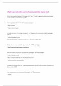 CPLEE Exam with 100&percnt; Correct Answers &vert; Verified &vert;Latest 2025