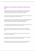 CPLEE Exam - Set &num;4 with 100&percnt; Correct Answers &vert; Verified &vert;Latest  2025 