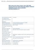 Exam &lpar;elaborations&rpar; BSAC sports diver   
