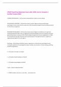 CPLEE PsychPrep Materials Exam with 100&percnt; Correct Answers &vert;  Verified &vert;Latest 2025 