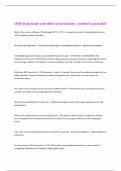 CPLEE Study Guide with 100&percnt; Correct Answers &vert; Verified &vert;Latest 2025