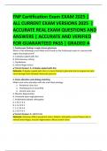 FNP Certification Exam EXAM 2025 &vert;  ALL CURRENT EXAM VERSIONS 2025  &vert;  ACCURATE REAL EXAM QUESTIONS AND  ANSWERS &vert; ACCURATE AND VERIFIED FOR GUARANTEED PASS &vert; GRADED A 
