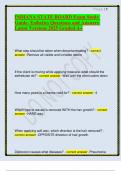 INDIANA STATE BOARD Exam Study Guide- Esthetics Questions and Answers Latest Versions 2025 Graded A&plus;&period;