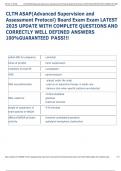 Exam &lpar;elaborations&rpar; CLTM ASAP  