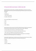 CTRI exam with 100&percnt; Correct Answers &vert; Verified &vert;Latest 2025 
