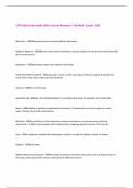 CTRI Med Exam with 100&percnt; Correct Answers &vert; Verified &vert;Latest 2025