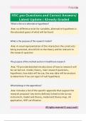 HSC 300 Questions and Correct Answers&sol;  Latest Update &sol; Already Graded 